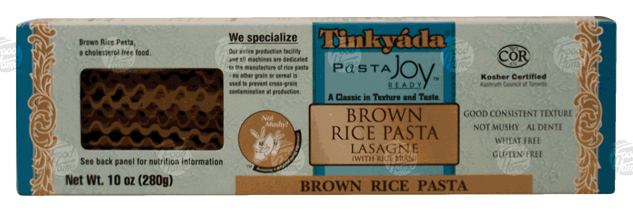 Tinkyada Pasta Joy Ready lasagne brown rice pasta with rice bran Full-Size Picture